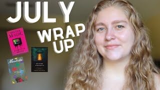 The 16 Books I Read in July! | July Reading Wrap Up