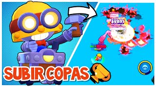 HA GANADO UNO DE LOS MEJORES MAPAS PARA SUBIR RAPIDAMENTE de COPAS en BRAWL STARS: MAPA 90%-10%