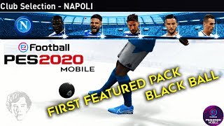 The First Featured Black Ball Pack in eFootball PES 2020 Mobile #pesmobile #pes2020