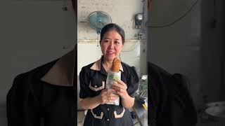 Review chuối chiên cấp đông#chuoichienchocominh #chuoichien