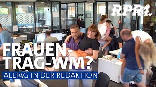 WM im Frauentragen? Bei uns ist das täglich so!