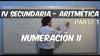 ARITMÉTICA IV | Numeración II |  Parte 1