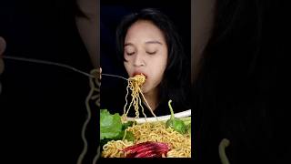 MAKAN MIE GORENG RASA SPECIAL #shorts #mukbang #video