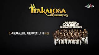 Ando Alegre, Ando Contento - La Trakalosa de Monterrey (Audio Oficial)