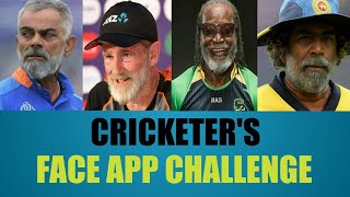 Cricketers Face App Challenge | FACEAPP | TELUGU POLITICS