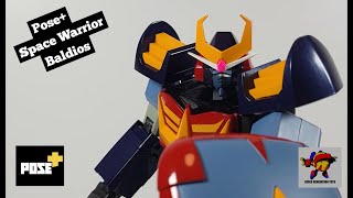 Space Warrior Baldios Pose+ Plus Metal Series Super Robot Action Figure | unboxing | Features