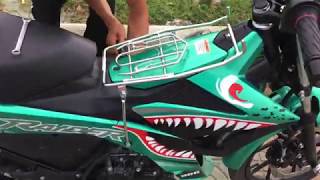 Baga inox Rider /Satria Fi 150