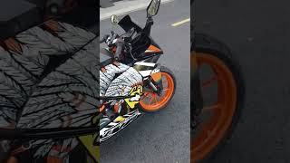 KTM_RC_390_2016_stock_exhaust_sound(1080p) #shorts #rider #bikelover #suscribe #please