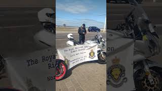 Royal British Legion Riders Branch,  on the promenade all day, #blackpool