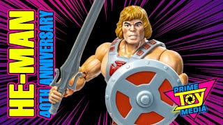 Unboxing Masters of the Universe He-Man Action Figure 40th Anniversary Figure | 5 Minute Toy Review