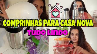 COMPRINHAS PARA CASA NOVA🏡TUDO INOX| Tuor PELO MEU ENXOVAL #casa