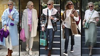 WINTER OUTFIT STYLE FOR MATURE WOMEN OVER 40 + 70 | BEST CLOTHING STYLE FOR WINTER LOOK'S