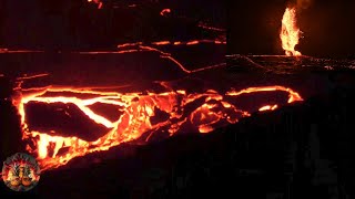 Lava Falls from Kilauea Hawaii