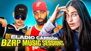 ESPAÑOLA REACCIONA A ELADIO CARRION || BZRP Music Sessions #40