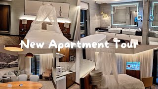 MY LUXURIOUS APARTMENT TOUR || I AM BEING TREATED LIKE A QUEEN