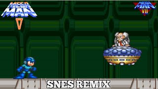 Mega Man 5 Wily Stage (Megaman 7 SNES Remix)