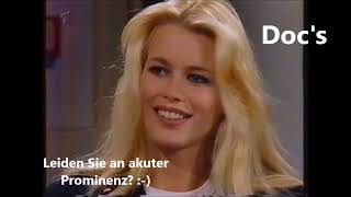 Claudia Schiffer. Taufrisch aus ihrer Topmodel-Zeit. Danke Bio!