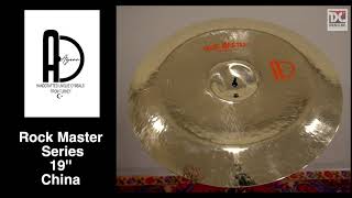 AGEAN CYMBALS ROCK MASTER 19" CHINA