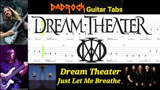 Just Let Me Breathe - Dream Theater - Guitar + Bass TABS Lesson