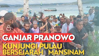 Ganjar Pranowo Pertama Kali ke Pulau Mansinam Manokwari #officialepovlog #ganjarpresiden2024