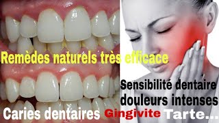 Remèdes naturels contre un mal de dents ou caries dentaires + Astuce bonus contre mauvaise haleine