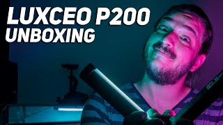 LUXCEO P200 UNBOXING - O MELHOR BASTÃO DE LED