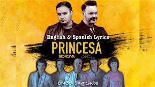 Rio Roma & CNCO- Princesa (English/Spanish Lyrics)