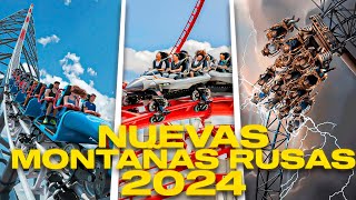 TOP 10 MEJORES NUEVAS MONTAÑAS RUSAS DEL MUNDO 2024