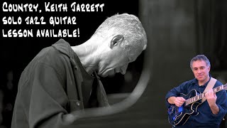 Country - Keith Jarrett - fingerstyle guitar arrangement - Lesson available!