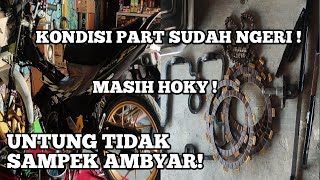 UNTUNG GA KEDULUAN AMBYAR! JANGAN RAGU BUAT CECK-SERVICE MOTOR KALAU SUDAH DI RASA GA ENAK & KASAR !