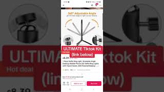 ULTIMATE Tiktok Kit (link below)