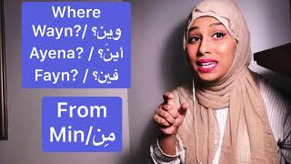 Hindi to Arabic / Introduce your self in arabic