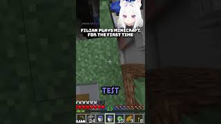 Filian plays Minecraft for the first time