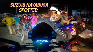 SUZUKI HAYABUSA SPOTTED😍 | HAYABUSA | HAYABUSA BIKE | HAYABUSA SOUND | HAYABUSA GARI | HAYABUSA 2023