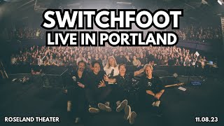 Switchfoot LIVE in Portland, OR Highlights - Roseland Theater, 11/08/2023