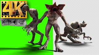 Green Screen Monster | Demogorgon de Stranger Things  - Footage 4K