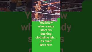 RANDY ORTON DESTORY DOMINIK MYSTERIO WWE RAW #shorts