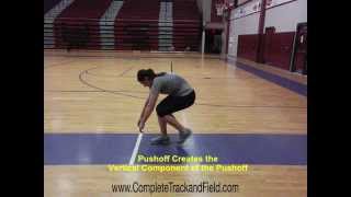 Glide Shot Put Technical Progressions and Training Drills for Outside of the Circle