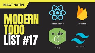 Modern ToDo List - React Native | Yapılacaklar Listesi 2/4 #17