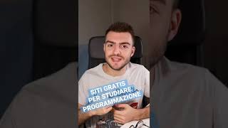 Due siti GRATIS (+extra) per studiare programmazione e materie scientifiche | Daily #shorts 003