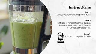 Recetas dulces y saludables: Smoothie Verde