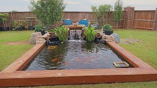 SIMPLE DIY GARDEN POND