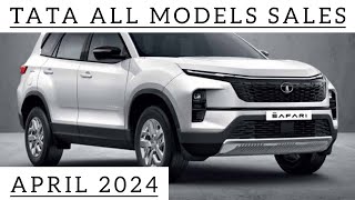 Tata Motors All Cars Sales In India In April 2024 ! Car Guruji