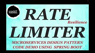 Rate Limiter | Microservices | Resilience | Code Demo