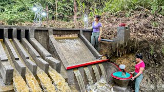 Full Video: 120 Days of Building a Small Hydropower Plant with Turbines