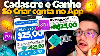 😧CADASTRE E GANHE R$50 - APP PAGANDO POR CADASTRO 2023 VIA PIX NA HORA (Ganhe por Cadastro 2023)