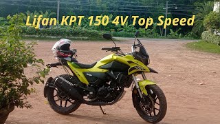 Lifan KPT 150 4V Top Speed Check