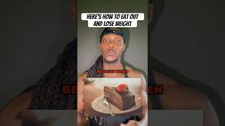 Here’s how to eat out and lose weight! #fitness #weightloss #youtubeshorts