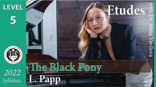 The Black Pony, by L. Papp - RCM Repertoire Gr.5, Etude