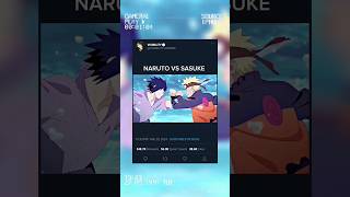 Naruto vs Sasuke [  ANV VIDEO SHOTS ] #Naruto #itachi #viral #narutoshippuden